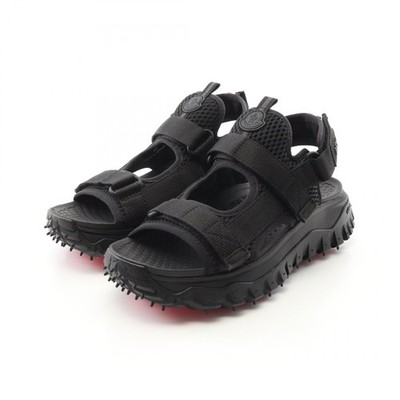 MONCLER TRAILGRIP VELA Sandals 4L00110M380899937 canvas Mesh Black NEW #37