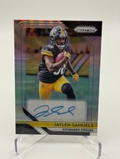 2018 Panini Prizm - Rookie Autographs Jaylen Samuels #RA-JSA (AU, RC)
