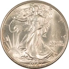 1947 WALKING LIBERTY HALF DOLLAR - WHITE CHOICE, UNCIRCULATED!