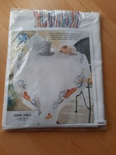 Vervaco Kreuzstich Stickpackung  Decke Teekanne  80x80