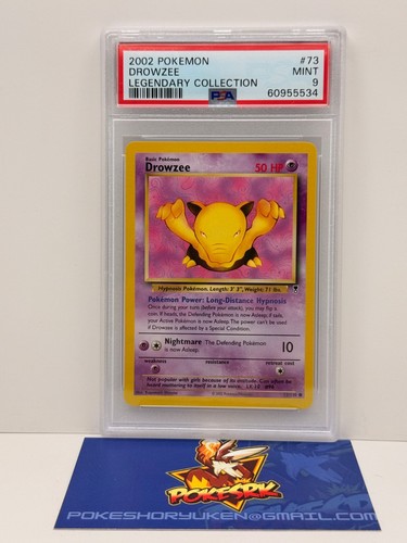 Drowzee graded PSA 9 for sale on eBay