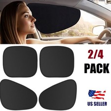 4Pcs Car Window Shade, Automobile Sunshade, Car Sun Blocker, Static Suction USA