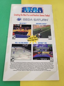 Pebble Beach Golf Links | Sega Saturn | Manual Only
