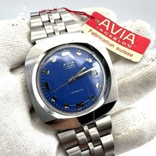 Orologio Vintage AVIA Nos Watch Eta 2472 Automatico Watch Date 39mm