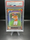 2024 Donruss Optic Bo Nix One Hundred Emoji SSP RC PSA 10 Broncos