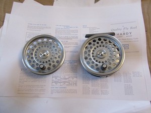 good used vintage Hardy Alnwick marquis 6 trout fly fishing reel 3.25" + spool