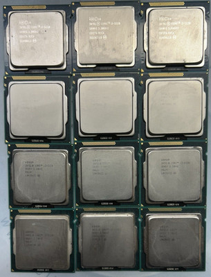 Lot 12 Intel 9x Core i3-2120 3.30GHz 3x i3-3220 Socket 1155 CPU Processor SR0RG