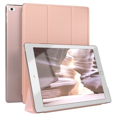 Für Apple iPad 5 / 6 / Air 1 / Air 2 Hülle Smartcase Abdeckung Cover Rosegold