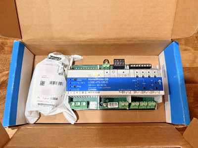 Lutron HomeWorks QS LQSE-4T5-120-D 4-Zone 0-10V Power Module DIN Rail
