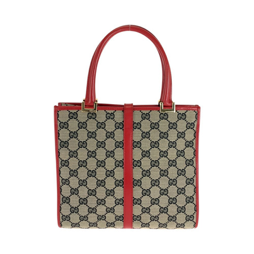 GUCCI 002 1065 Jackie GG Canvas Women's Handbag #PB15784