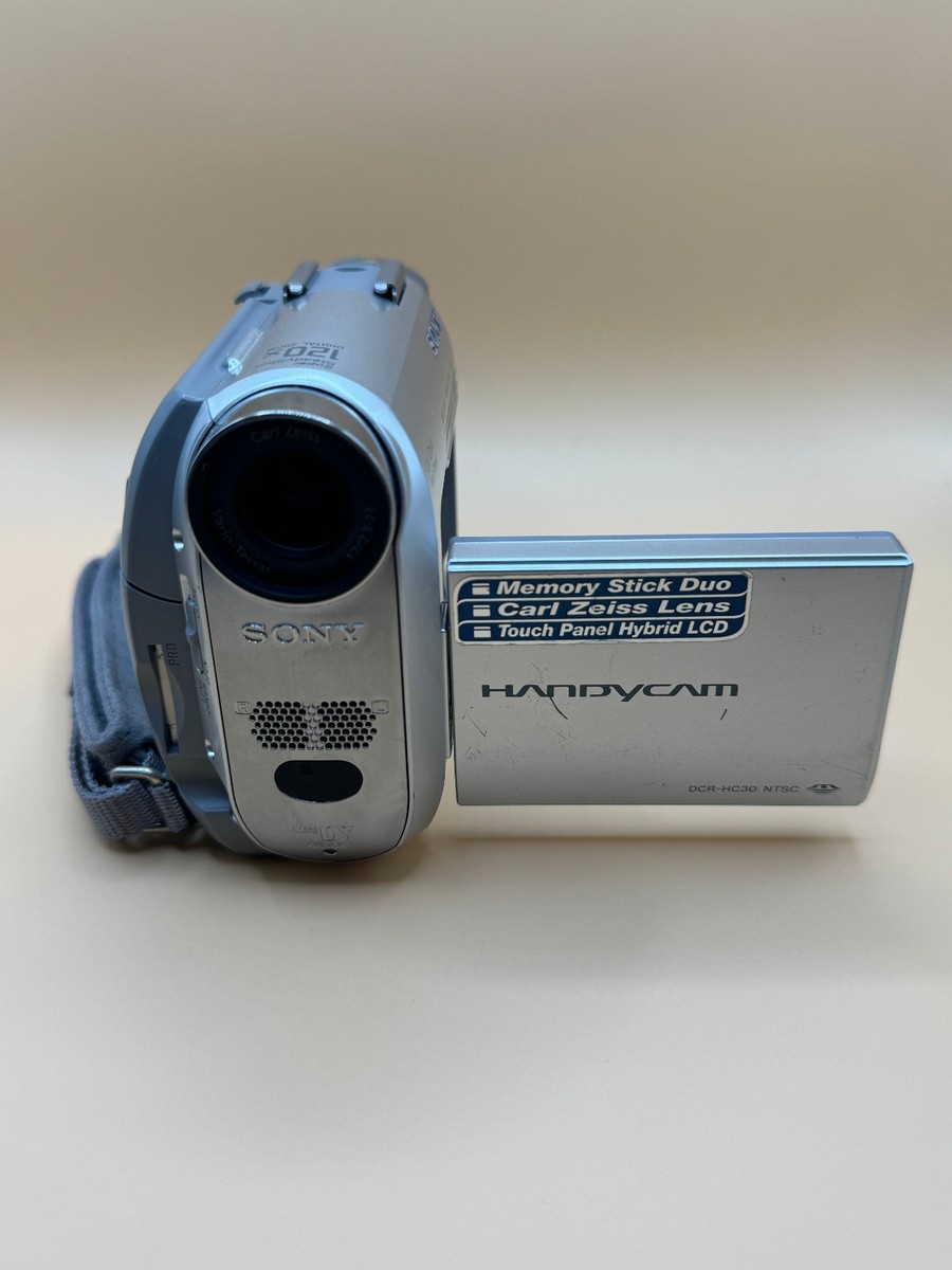 Sony Handycam DCR-HC30 Mini DV Camcorder Video Camera - POWERS ON