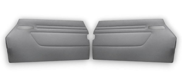 TüRpappen TüRverkleidungen TüRkarten FüR Mercedes SL R107 W107 2-Teilig Grau-image