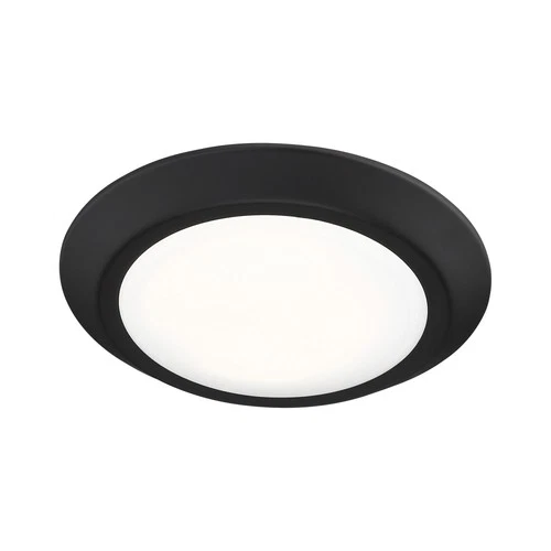 Quoizel VRG1608 Verge 8"W LED Flush Mount Ceiling Fixture - Nickel - Picture 12 of 12