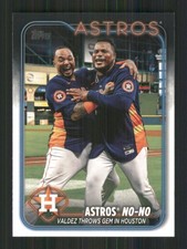 2024 Topps #329 Framber Valdez/Martin Maldonado CL Houston Astros 40517