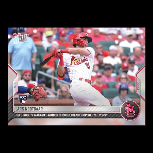 2022 Topps Now 654 Lars Nootbaar