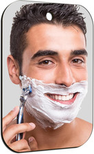 Shower Mirror Fogless for Shaving, Medium 8 X 6 Inches Small Mirror for Wall Cam