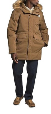 North Face Future light DefDown $600 Down 550 Parka Men LG Utility Brown BNWT