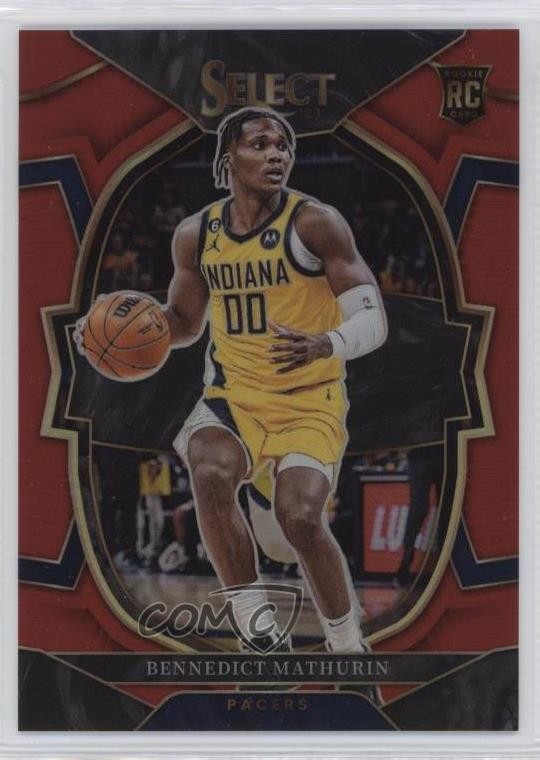 2022-23 Panini Select Concourse Red Prizm 104/199 Bennedict Mathurin #79 13kh