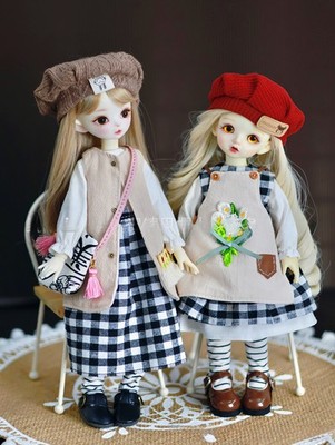 1/6 BJD Doll Full Set Fashion Girl Ball Jointed Doll Dress Eyes Makeup Artistic