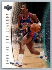 2000-01 Upper Deck Legends Basketball #11 Isiah Thomas - VG - Detroit Pistons