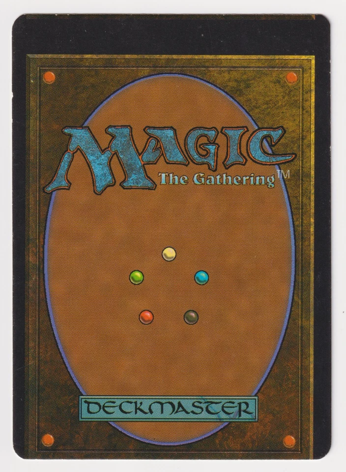 NFC Miscut Obsianus Golem MP Revised Edition 1994 MTG Magic Misprint Vintage! - Image 2 of 2
