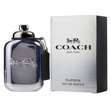 Coach Platinum by Coach for Men 3.3oz Eau De Parfum Spray New In Box
