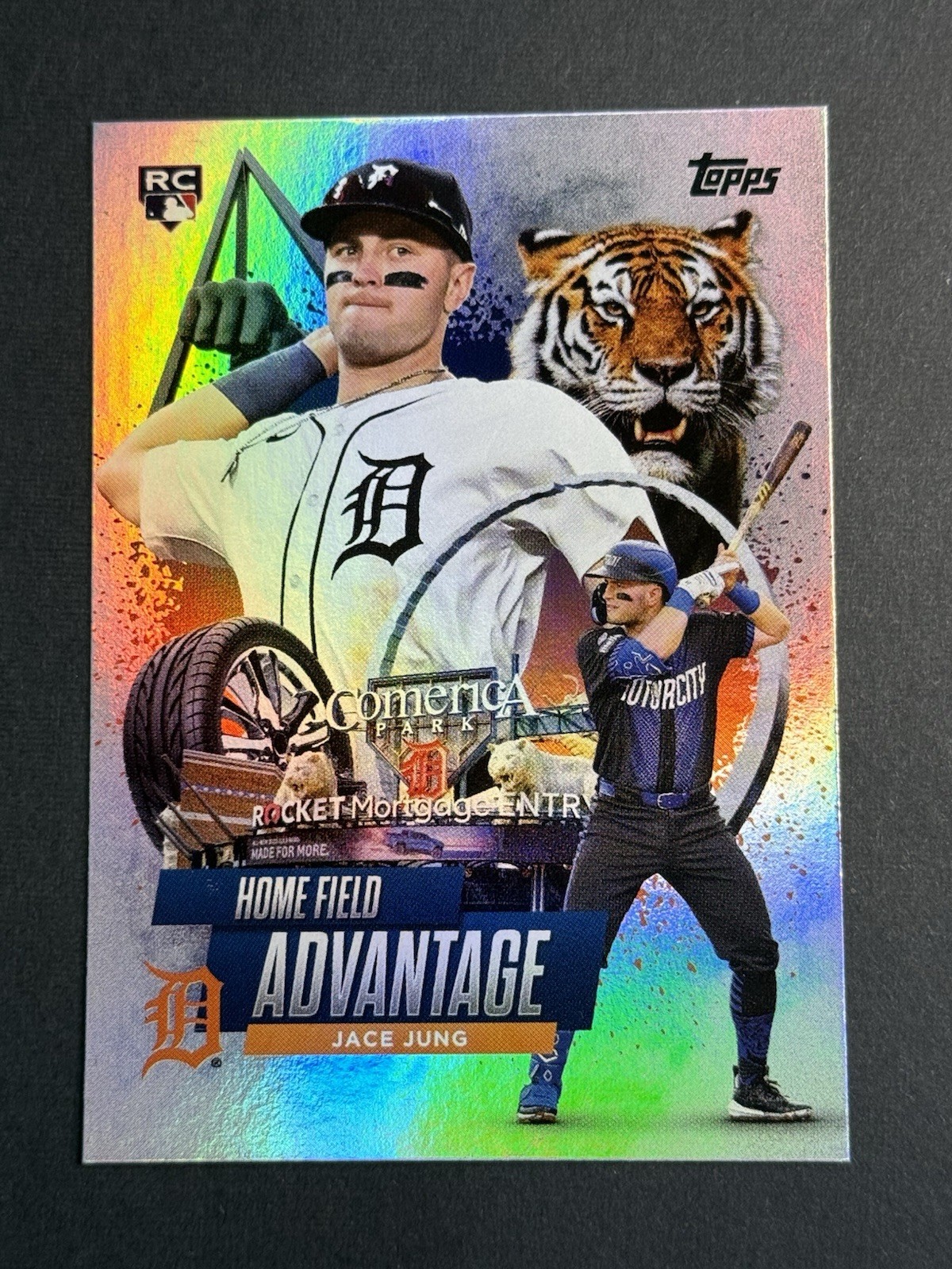2025 Topps Series 1 Home Field Advantage Jace Jung HFA #HA-15 (RC)
