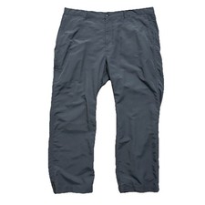 REI Co Op Pants Mens Sz 42x30 Gray Hiking Waterproof Outdoor Zip Pocket