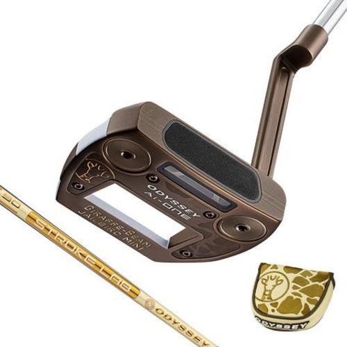 Odyssey Ai-ONE GIRAFFE-BEAM JAILBIRD MINI Putter 34 STROKE LAB 90 Steel - Fast!! - Picture 1 of 10