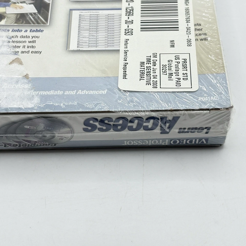Video Professor Learn Access PC Software Complete 3 CD Set - Image 3 of 4