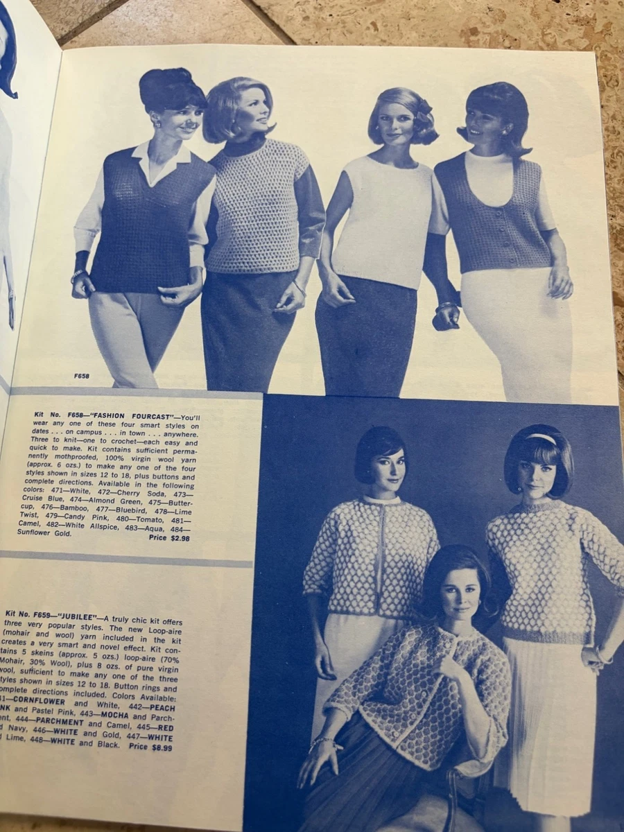 Catálogo Stitch and Style Goldmans Nº 30 Hilos Aguja Crewel Años 60 Bronx NY