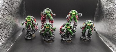 Warhammer 40k Space Marines Salamanders Multi Auction PAINTED MUST SEE!!! -TZ-