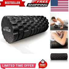 High Density Foam Roller Massager for Deep Tissue Massage of The Back and Leg...