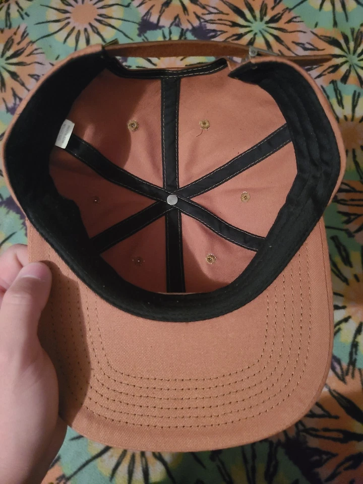 Gorra de golf Wang con correa trasera marrón bordada logotipo G para hombre Tyler The Creator Foto 3 de 4