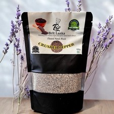 Black Tellicherry Peppercorns Crush Grade A | Pure Natural Spice 100g| UK Stock