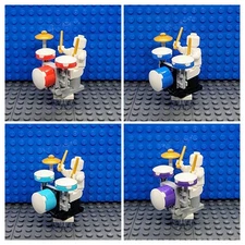 LEGO Drum Set - Complete Your Minifigure Band Today! DRUM SET ONLY