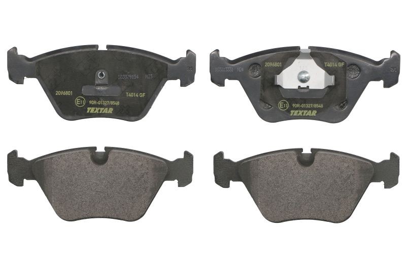 2x ✅Fits TEXTAR 2096801 Brake Pad Set, disc brake 2096801 Brake pads ⭐UK Seller⭐