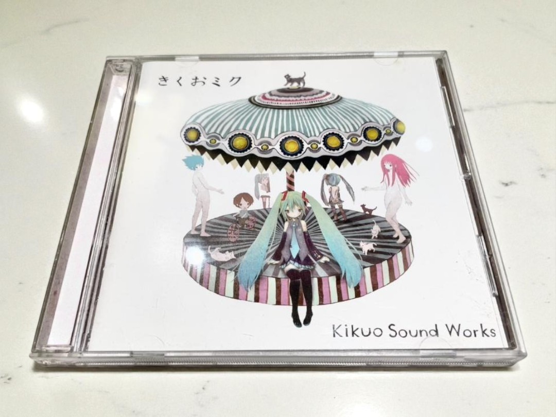 Kikuo Miku CD Vol.1 Kikuo Sound Works Album 2011 Hatsune Miku Used
