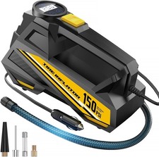 Tire Inflator Portable Air Compressor - DC 12V Air Pump for Car Tires with 150PS