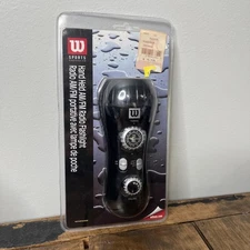 Genuine Wilson (WSR2) Black Handheld AM/FM Radio With Flashlight NEW WHR50SB