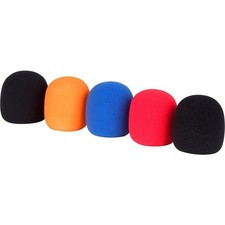 VocoPro WS-5 Microphone Windscreen Set, Assorted Colors