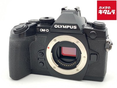 OLYMPUS OM-D E-M1 BODY BLACK -Near Mint- 7760