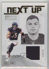 2020 Panini Playbook Next Up Jerseys Cole Kmet #NU-31 11pk