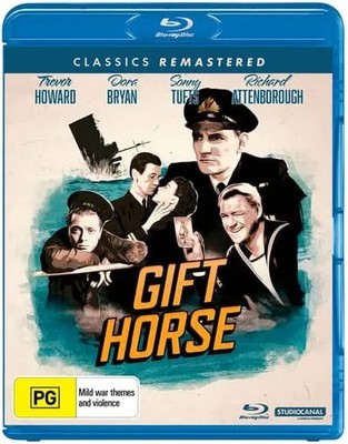 Gift Horse Blu-ray | Trevor Howard, Richard Attenborough | Region B