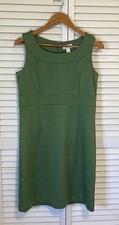 Women's  Loft Size 6 Green Summer Dress