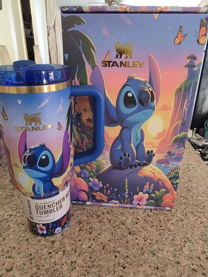 #ad #ad Beautiful 40oz Stanley Tumbler Stainless Steel Special Edition Blue $55.00