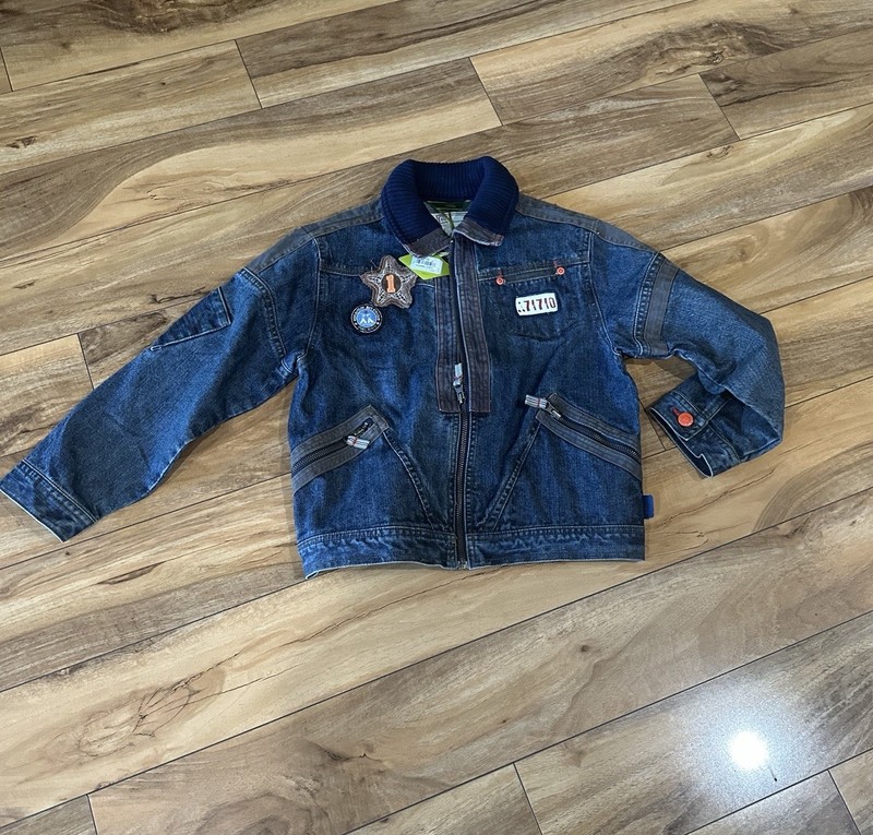Oilily Jean Jacket Size 140  9-10 Year Old NWT