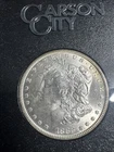 TONED! 1883 CC Morgan Silver Dollar GSA W/ Box No COA. Nice Rim Toning!