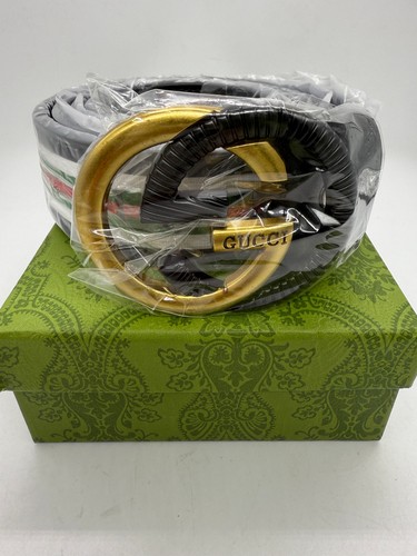 Rare Gucci Limited Special Edition Multi Color Unisex Leather Belt With Box - Picture 7 of 9