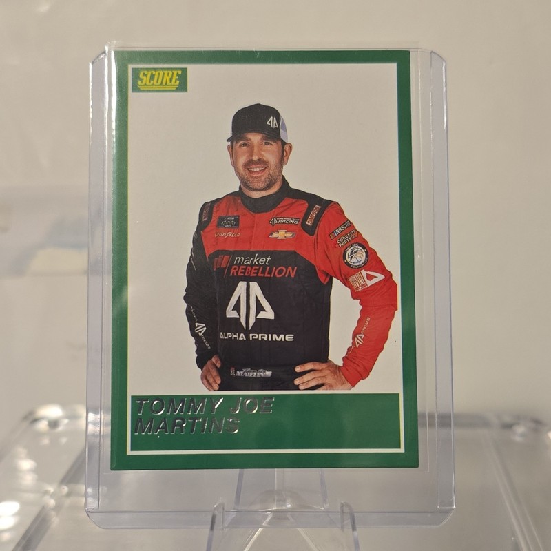 Panini 2023 Chronicles Score Racing NASCAR Tommy Joe Martins #44 Base Set Alpha